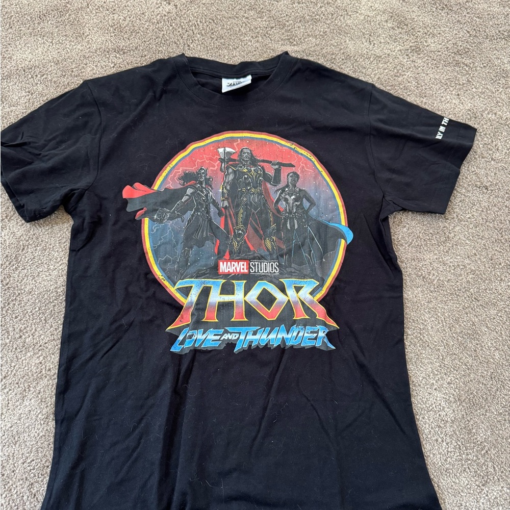 Marvel Black Thor Love and Thunder Tee